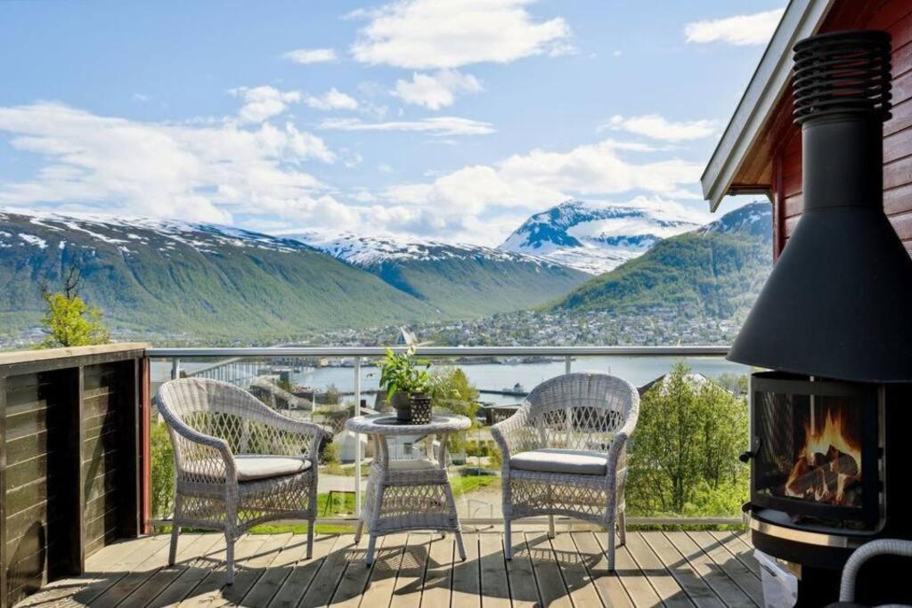 Sea & Mountain View Apartment Tromsø Dış mekan fotoğraf
