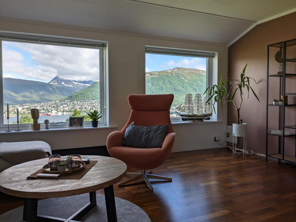 Sea & Mountain View Apartment Tromsø Dış mekan fotoğraf